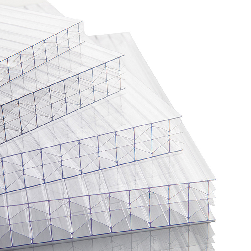 Polycarbonate X - structure Hollow Sunlight Sheet